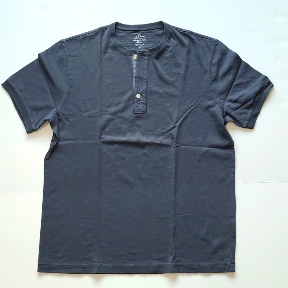 J. Crew Gray Short Sleeve Tee Casual Essential L